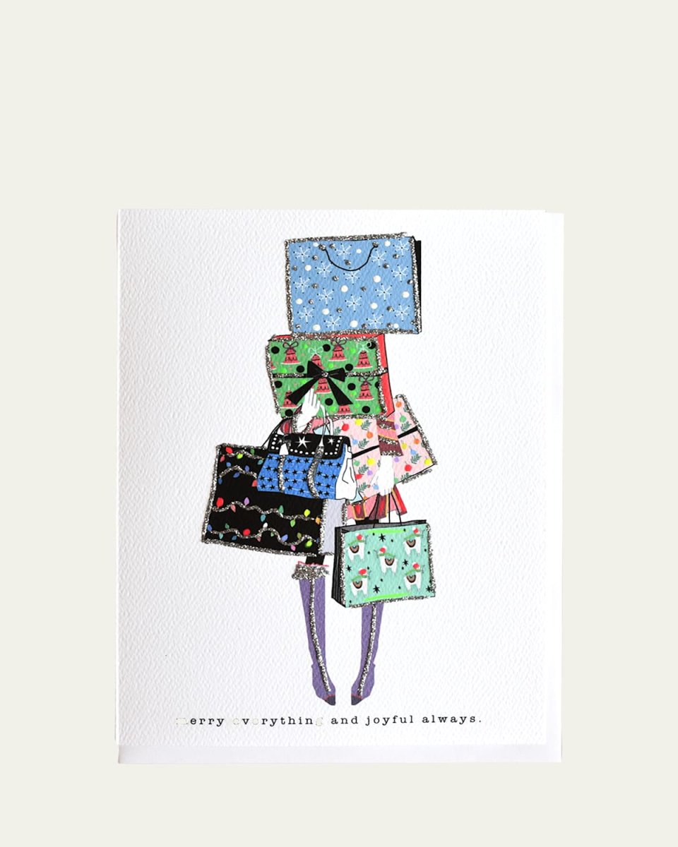 Merry Everything and Joyful Always Greeting Card